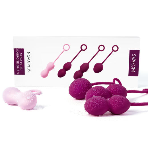 【女用紧致】SVAKOM司沃康诺娃plus女性用缩阴球产后修复阴道哑铃锻炼私处紧致跳蛋 商品图6
