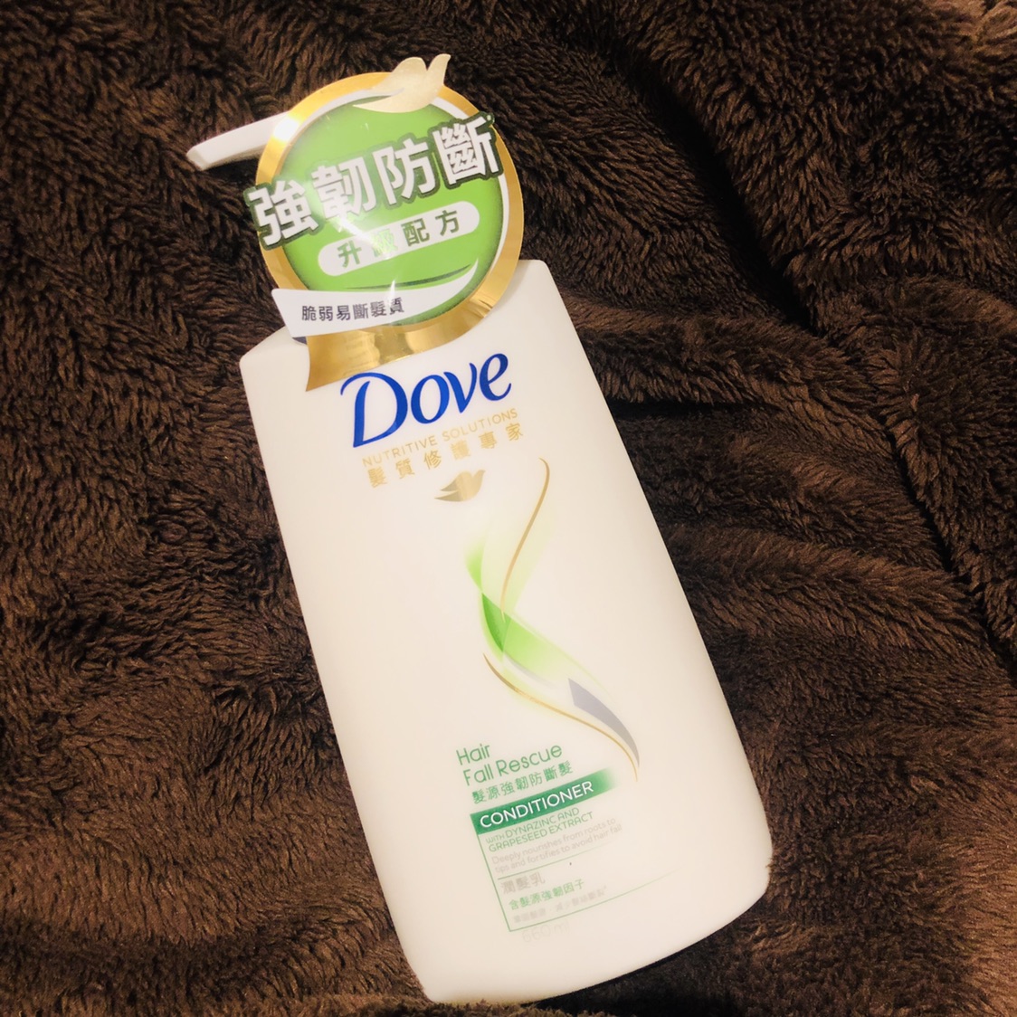 港版多芬护发素润发乳660ml轻润保湿直顺修护发源强韧