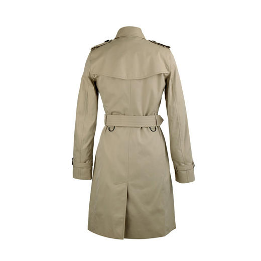 BURBERRY 巴宝莉 女士肯辛顿版型 – 长款 Trench 束腰风衣 米黄 3913362 25010 商品图1