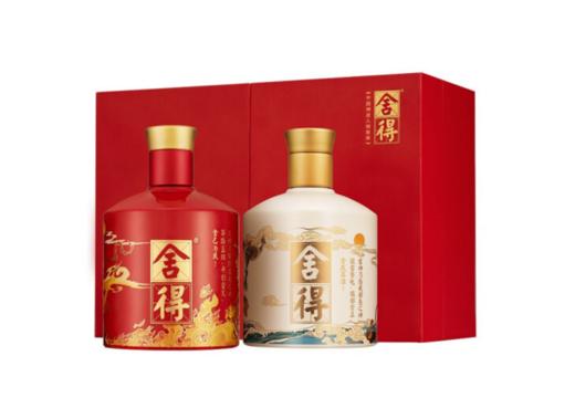 【推荐】舍得 雷神火神 白酒礼盒  浓香 52度 500ml*2 【礼盒装】 商品图0