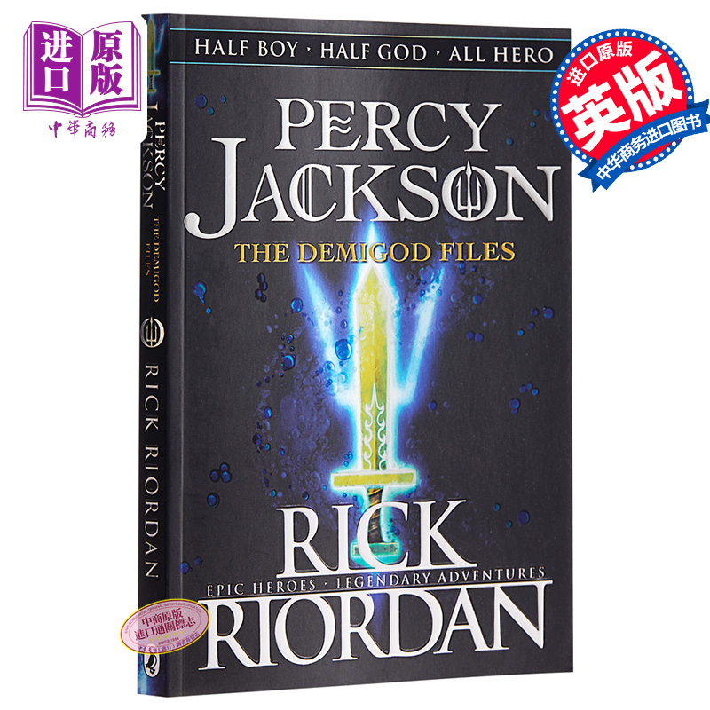 【中商原版】珀西杰克逊：英雄人物 英文原版 Percy Jackson: The Demigod Files 英文版 英文文学