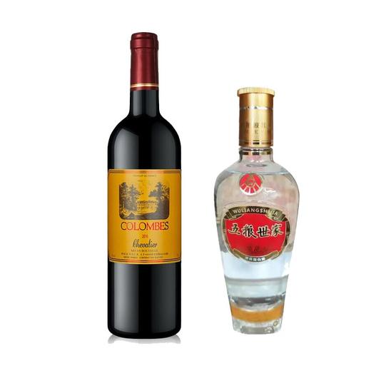 【推荐】哥伦布骑士+五粮世家小酒单瓶组合装 商品图0