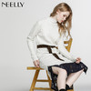 NEELLY纳俪秋冬装新款女装中长款紧身显瘦针织连衣裙打底裙子 商品缩略图1