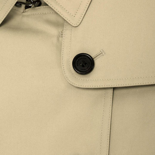 BURBERRY 巴宝莉 女士肯辛顿版型 – 长款 Trench 束腰风衣 米黄 3913362 25010 商品图4