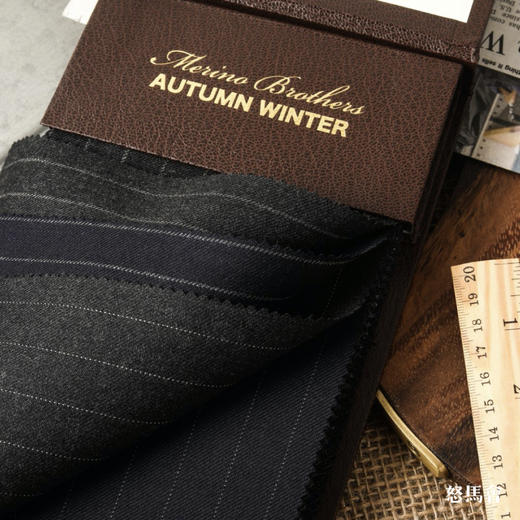 「爱好者直选33款」Alfred Brown Autumn Winter 初剪羊毛意式工艺全麻衬套装 商品图8