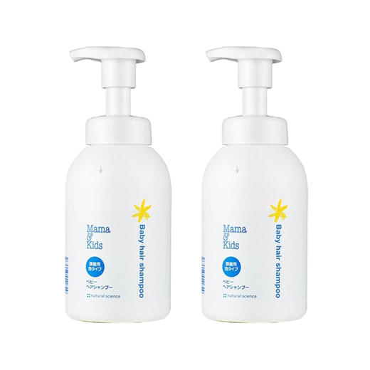 【保税仓】日本Mama＆Kids宝宝泡沫洗发水370ml/瓶 商品图1