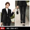 JH-EH1818新款时尚气质一扣翻袋金丝绒西装套装 商品缩略图3