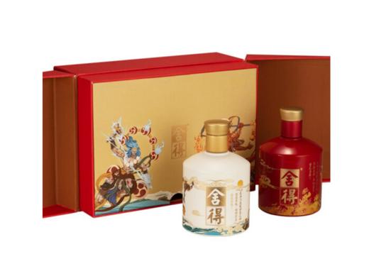 【推荐】舍得 雷神火神 白酒礼盒  浓香 52度 500ml*2 【礼盒装】 商品图1
