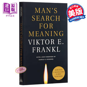 【中商原版】追寻生命的意义 英文原版 Man’s Search For Meaning