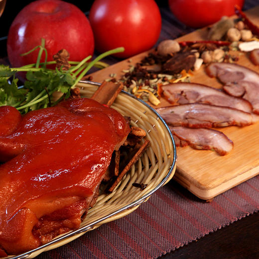 通州厂 大红门 酱卤鲜生猪头肉250g 商品图4