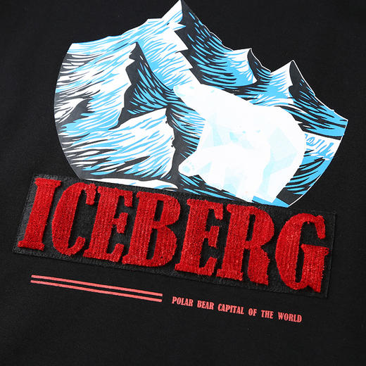 NEELLY纳俪冬季新款女中长款宽松印花T恤裙 商品图3