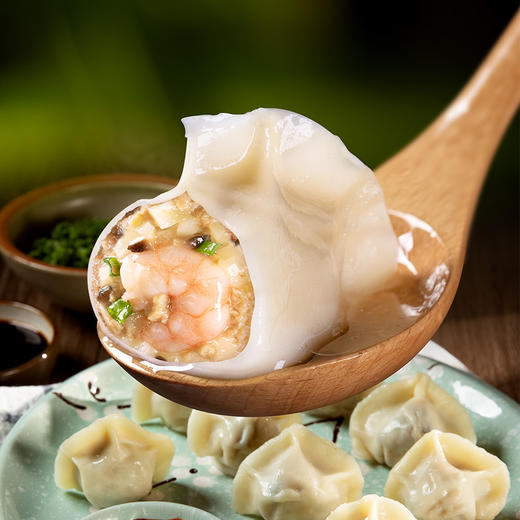 思念金牌虾 鲜美虾仁水饺480g 商品图1