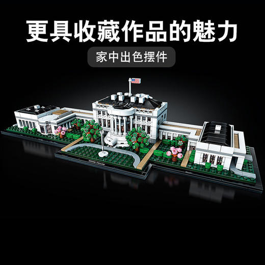 LEGO乐高建筑系列白宫21054小颗粒积木 商品图3