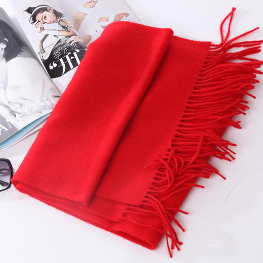 鸣龙经典百搭复古围巾 商品图0