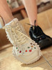 westory老爹鞋女ins潮2020冬季新款内增高亮片运动鞋W20CM70751 商品缩略图2