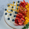 牛奶奶油蛋糕07 水果蛋糕  草莓蓝莓 大理同城送 商品缩略图1