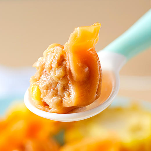 思念 儿童成长营养水饺 4袋装 鳕鱼海苔+虾仁胡萝卜+虾仁玉米+至臻虾皇 商品图3