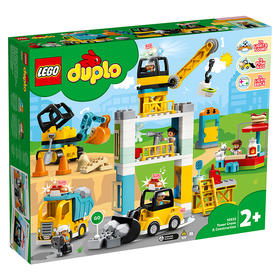 LEGO乐高得宝系列10933忙碌的建筑基地大颗粒积木