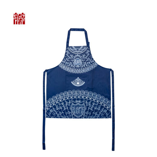 扇面图案印花围裙 商品图1