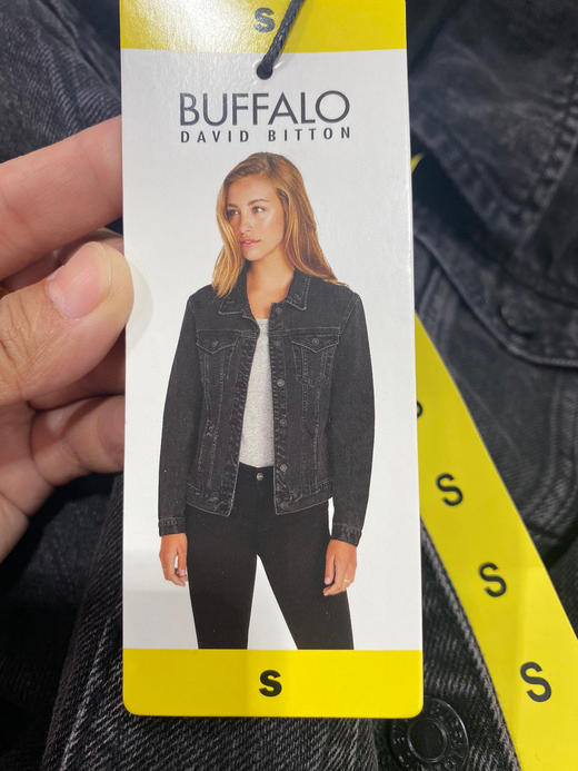 国内现货Buffalo 新款女士时尚休闲夹克牛仔外套，M码最后一件 商品图6