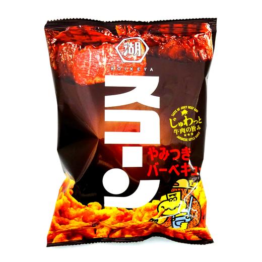 日本 湖池屋 芝士/海鲜/牛肉味粟米条 膨化玉米条脆条小吃 83g 商品图1