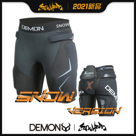 2021 SNOWHERO- DEMON合作款 女士短护臀 M