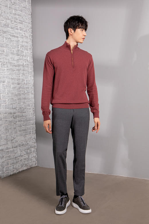 callisto红色全羊绒毛衣FPKNW149H 商品图2