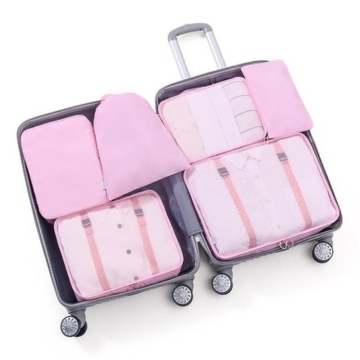 智云尚 | 便携旅行收纳衣物包六件套 綁带卡扣 双环拉链 商品图4