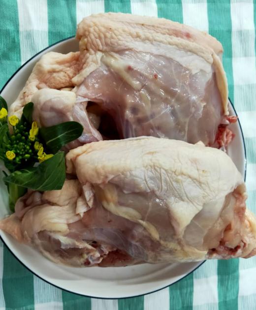 新鲜鸡胸架2个一份炖汤煲汤非常美味