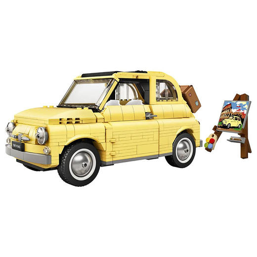 LEGO乐高创意高手10271菲亚特fiat 500小颗粒汽车积木玩具收藏 商品图4