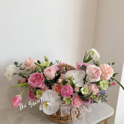 花艺 俘获芳心 · 流苏花篮 商品图0