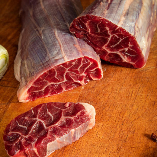 安格斯金钱腱 肉里包筋 筋内有肉 澳洲谷饲黑安格斯牛 原切原装进口 酱牛肉 健身必备 腱子芯 腱子肉 称重装 只多不少 顺丰冷链包邮装 |百里食牛 1124 商品图6