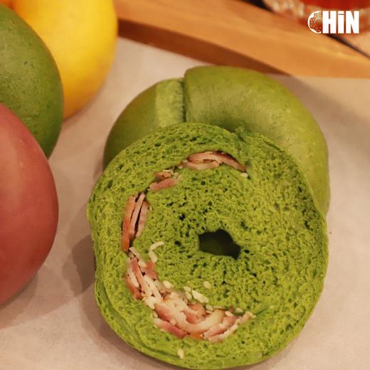 菠菜培根贝果 商品图1