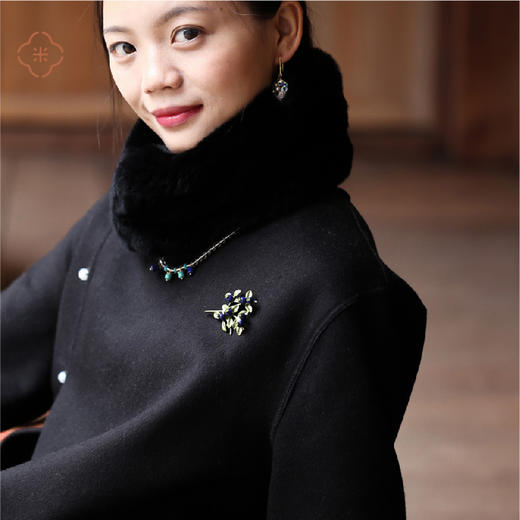 米马成衣 升级版延禧宫獭兔毛围脖/耳罩/头套 优质 22mm的冬兔长毛毛！ 商品图2