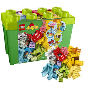 LEGO乐高得宝系列10914得宝豪华缤纷桶积木玩具