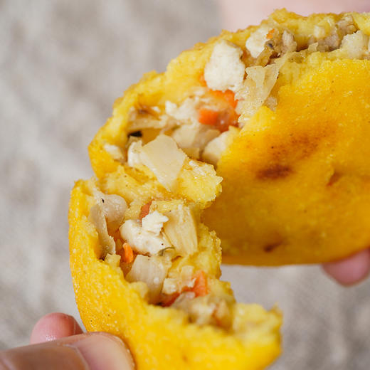 饥饿F姐·桐庐咸香手工玉米饼 咸香可口 馅料充足 商品图1