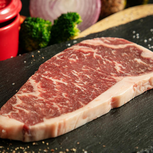 原切西冷牛排 纯血黑安格斯牛 真正谷饲300天 肉质紧实且嫩滑 奶香浓郁   澳洲进口原切 1公斤包邮装 顺丰冷链|百里食牛 1124 商品图0