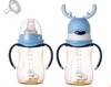 【母婴】迪乐贝尔奶瓶一杯三用吸管杯耐摔耐高温幼儿奶嘴杯 商品缩略图1