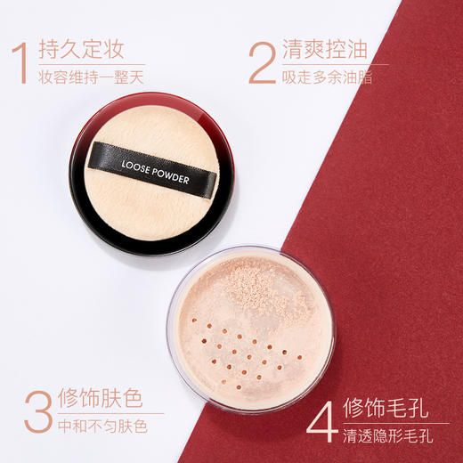 热卖款佳雅雾光散粉防水控油遮瑕持久不脱妆定妆蜜粉提亮肤色美妆七夕情人节 商品图3