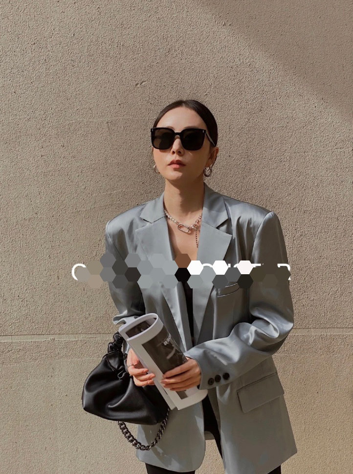 11115气场全开21新款frida方形遮脸墨镜太阳镜特特特价