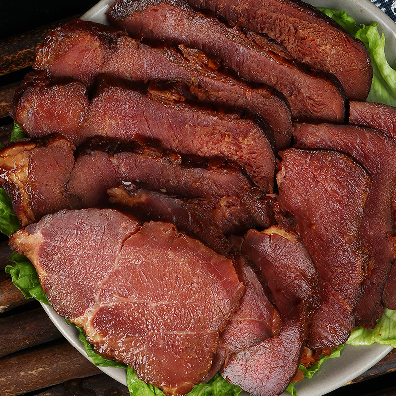 南京特产 南农酱牛肉250g/袋 五香牛肉小吃零食酱卤味微甜肉类熟食