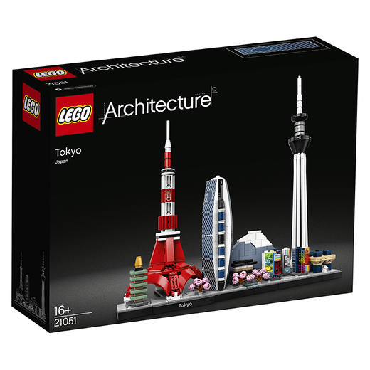 LEGO乐高建筑系列21051东京天际线小颗粒积木玩具 商品图1
