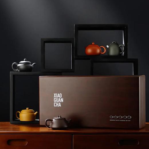 小罐茶茶具 如意五福紫砂壶套装 西施壶 秦权壶 仿古壶 石瓢壶 德钟壶