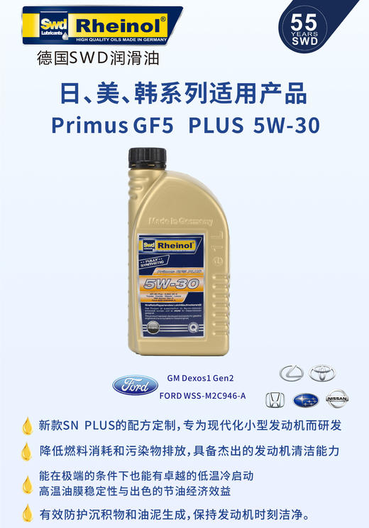 swdrheinol全合成系列高端润滑油