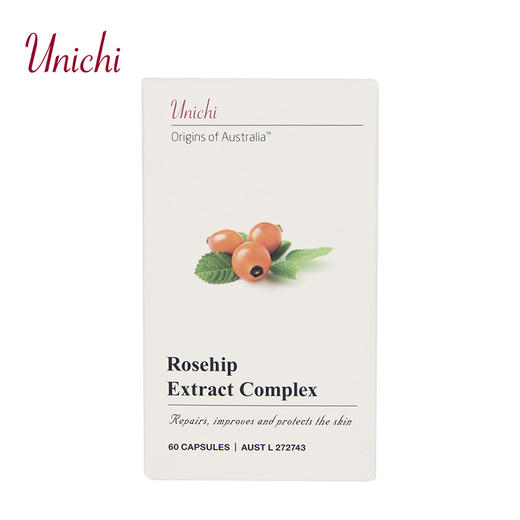 Unichi 玫瑰果精华胶囊美白丸60粒 商品图1