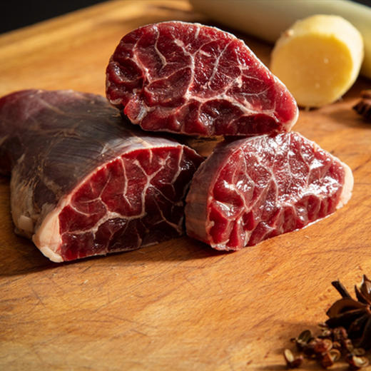 安格斯金钱腱 肉里包筋 筋内有肉 澳洲谷饲黑安格斯牛 原切原装进口 酱牛肉 健身必备 腱子芯 腱子肉 称重装 只多不少 顺丰冷链包邮装 |百里食牛 1124 商品图5
