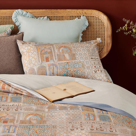 全棉四件套蒙特堡的城墙被罩床单枕罩 商品图1