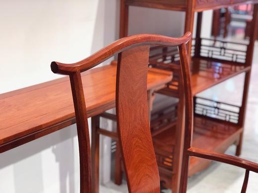 红桥红  家具严选  缅甸花梨（大果紫檀）  【画案组合七件套】 商品图4