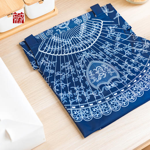 扇面图案印花围裙 商品图2