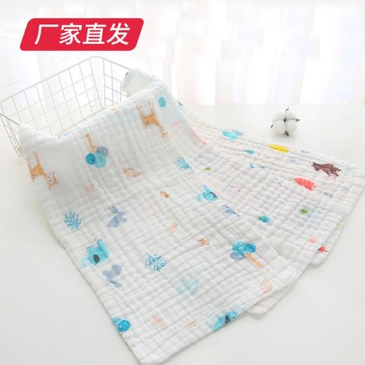 【UOVO】6层泡泡纱童巾 5条装（25*50/条） 随机发货（厂家直发）   商品图1